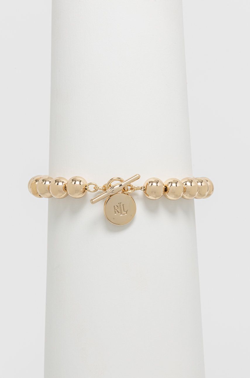 Náramok Polo by Ralph Lauren Gold-Tone Beaded Bracelet Metalická | 60503013.887, 0
