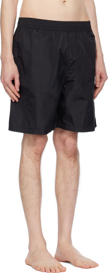 Plavky Off-White Off-White Diag Outline Surfer Swim Shorts Čierna | OMFD013C99FAB0011001, 1
