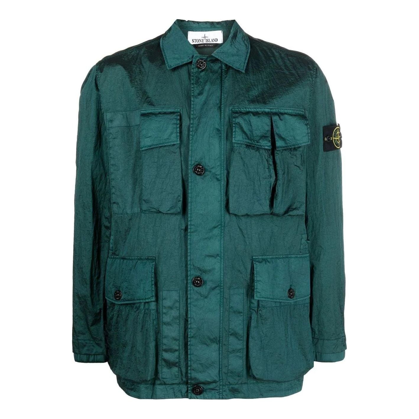 Bunda Stone Island Shirt Jacket Zelené | 781541620-V0053, 0