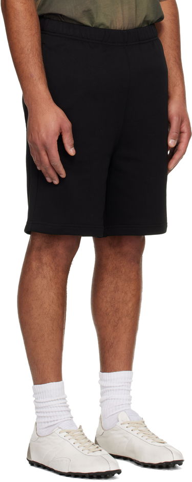 Šortky AAPE by A Bathing Ape 'AAPENOW' Moonface Logo Sweat Shorts Čierna | AAPSPMB676XXOBKX, 1