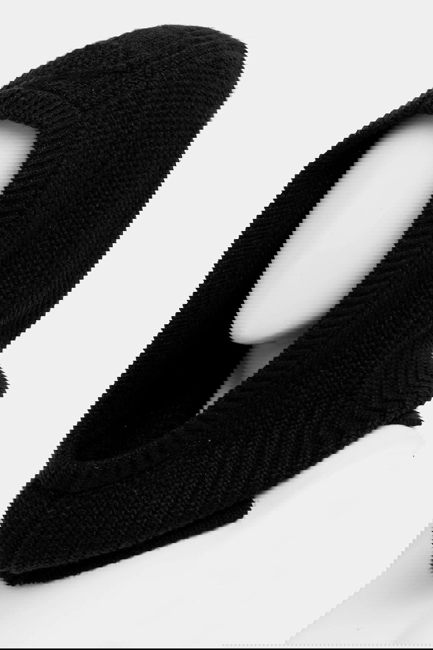 Čiapky a klobúky UGG Wool Blend Cable Knit Balaclava Čierna | 102740, 1