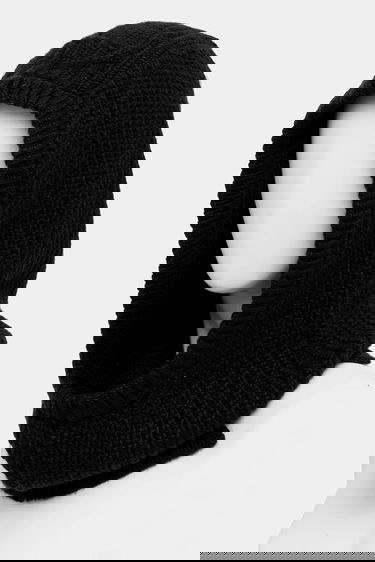 Čiapky a klobúky UGG Wool Blend Cable Knit Balaclava Čierna | 102740, 1