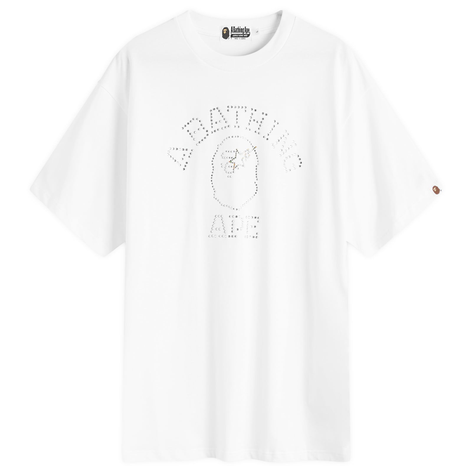 A Bathing Ape Rhinestone College T-Shirt