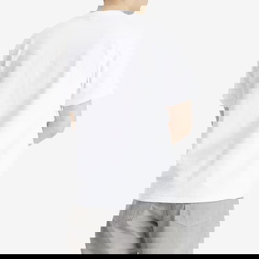 Tričko BAPE Stencil Circle Ape Face T-Shirt Biela | 001TEL301053M-WHT, 3