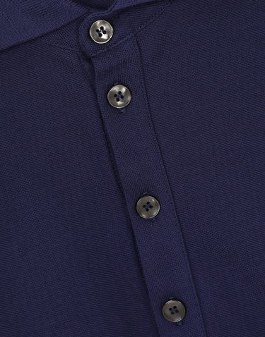 Polo tričko Dolce & Gabbana Cotton Piqué Polo-shirt With Embroidery Navy | G8LZ1ZG7WURB0065, 3
