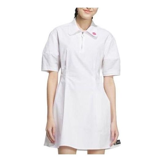 Šaty adidas Originals Neo Short Sleeve Dress Biela | IP4023, 0