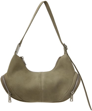 Kabelka OSOI Suede Shoulder Bag Zelené | 24FWB03013120, 0