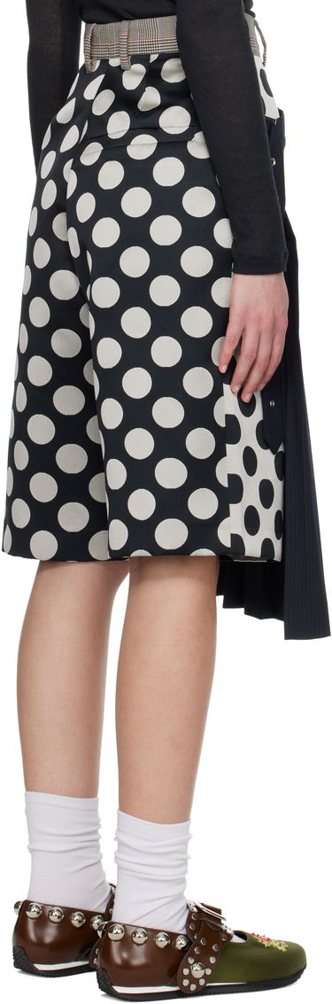 Sukňa Charles Jeffrey Loverboy Charles Jeffrey LOVERBOY Waisted Pleated Asymmetrical Skort Navy | 54040402, 2