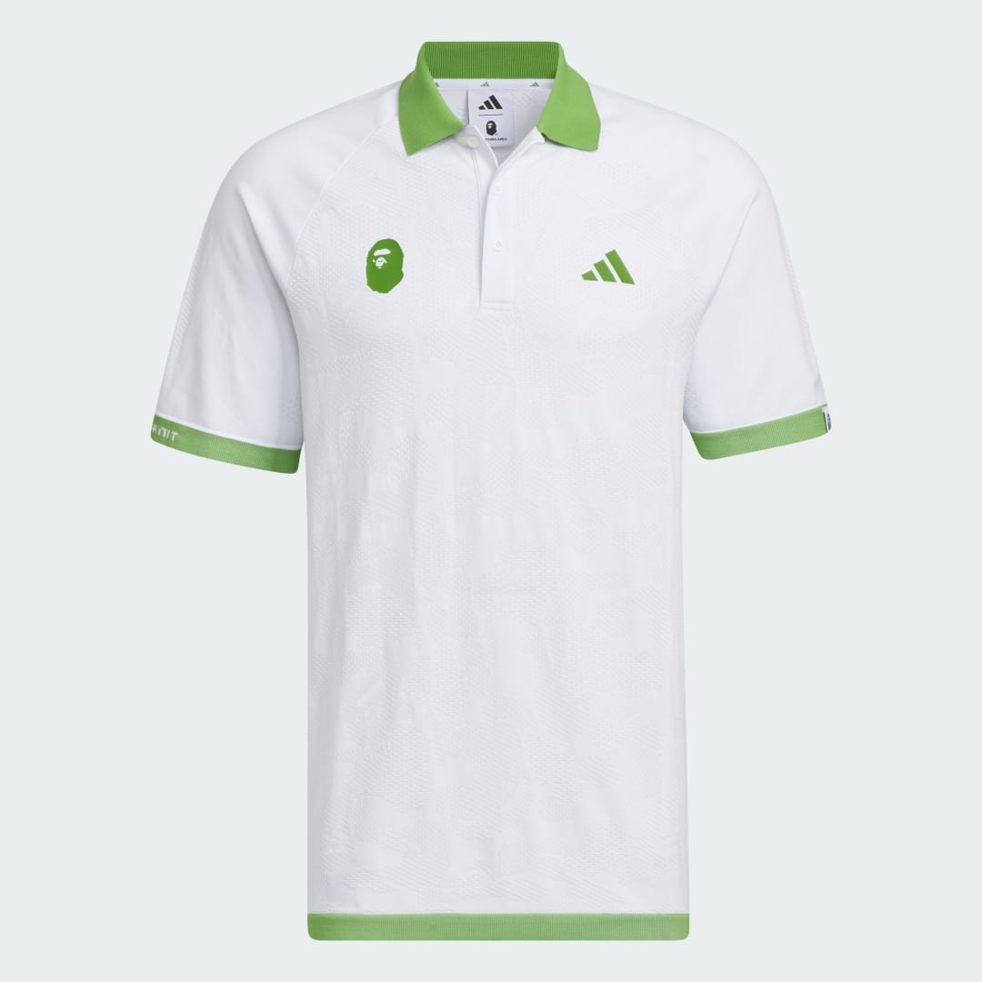 Polo tričko adidas Performance BAPE x adidas Short Sleeve Golf Biela | IQ3680, 1