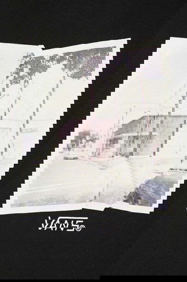 Tričko Vans Premium Classics LX Broadway Oversized Graphic T-Shirt Čierna | VN000HQ8BLK1, 5