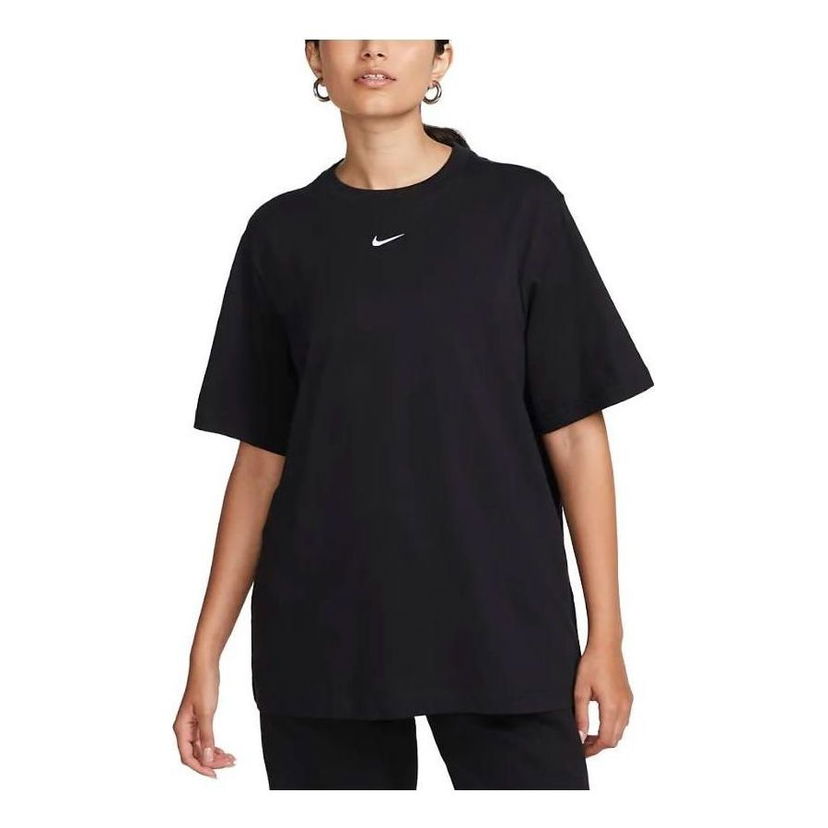 Tričko Nike Sportswear Small Swoosh T-Shirt Čierna | FD4150-010