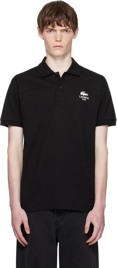 Polo tričko Lacoste Classic Fit Signature L.12.12 Polo Čierna | PH2723_031, 0