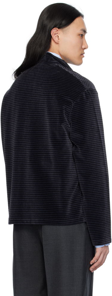 Sveter OUR LEGACY Our Legacy Shrunken Full-Zip Track Jacket Čierna | M4243SPS, 2