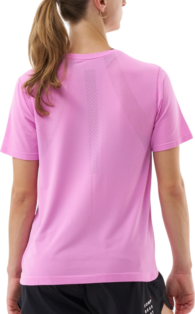 Tričko Compressport Compressport Performance Short Sleeve T-Shirt Ružová | atsw4933105, 1