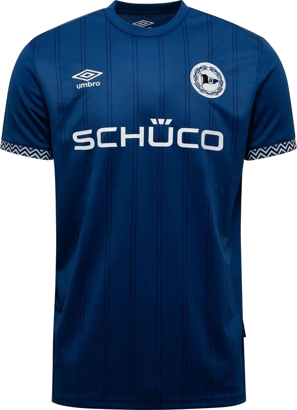 Dres Umbro Arminia Bielefeld Home Jersey 2025/26 by Umbro Modrá | tm12641-030