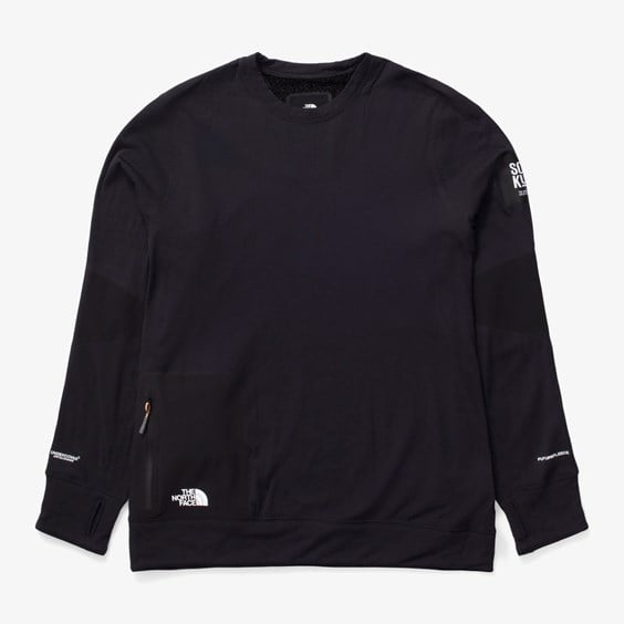 Mikina The North Face x UNDERCOVER Futurefleece L/s Crew Čierna | NF0A84S9JK3, 0