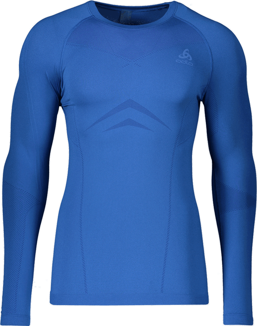 Spodná bielizeň a ponožky Odlo Odlo Performance Warm Underwear Shirt Modrá | 197462-27900