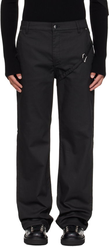 Nohavice HELIOT EMIL Heliot Emil Transmittance Tactical Trousers Čierna | AW25_M_10_209_BLK01, 0