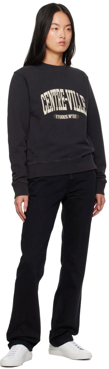 Mikina Études Études Story Centre-Ville Sweatshirt Čierna | H23MM205A01595, 3
