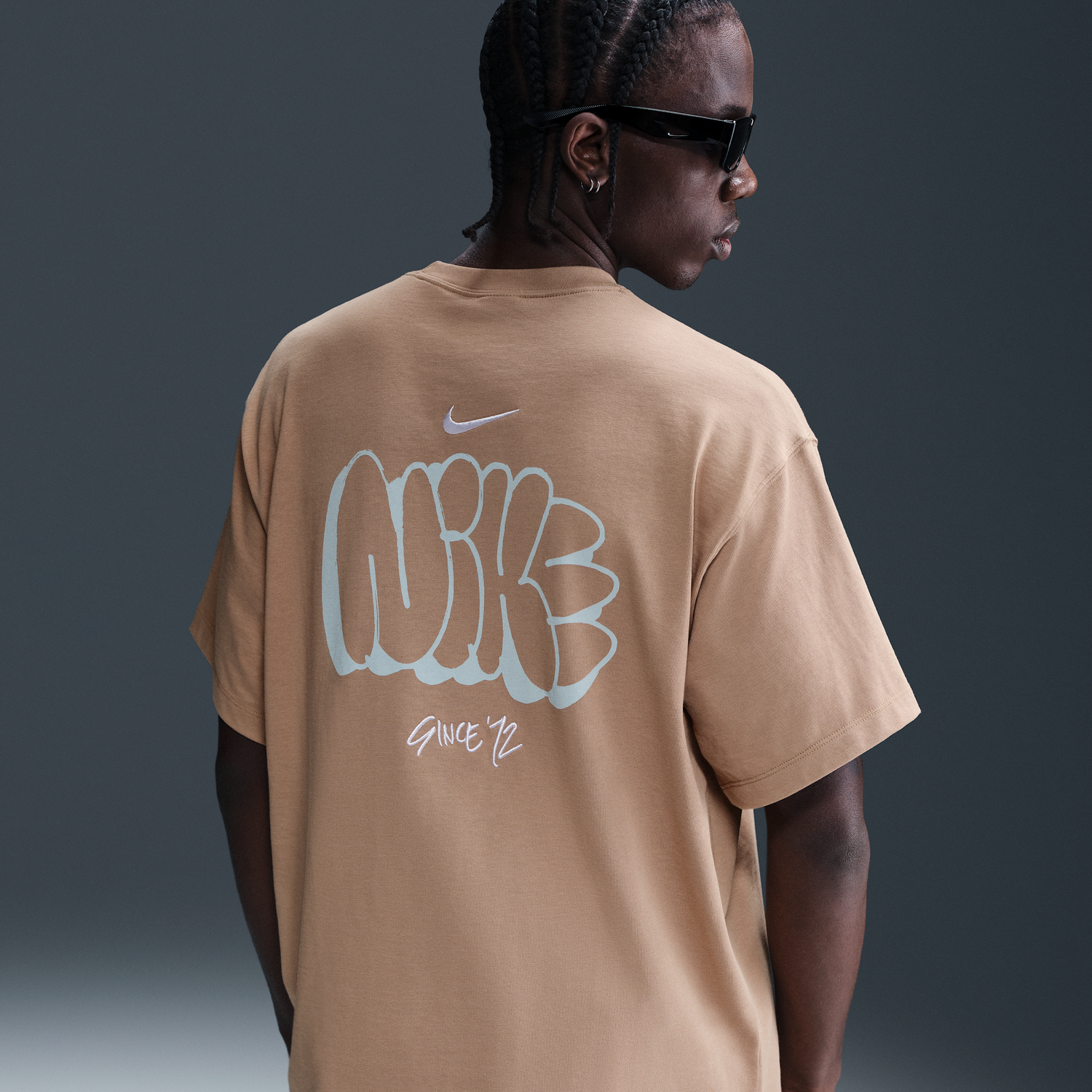 Tričko Nike Nike Solo Swoosh T-Shirt Béžová | HQ4182-200, 1