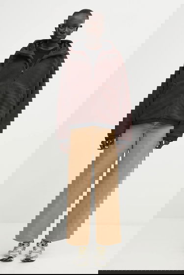 Bunda Carhartt WIP Hooded Helix Fleece Jacket Hnedá | I035461.3ANXX, 4