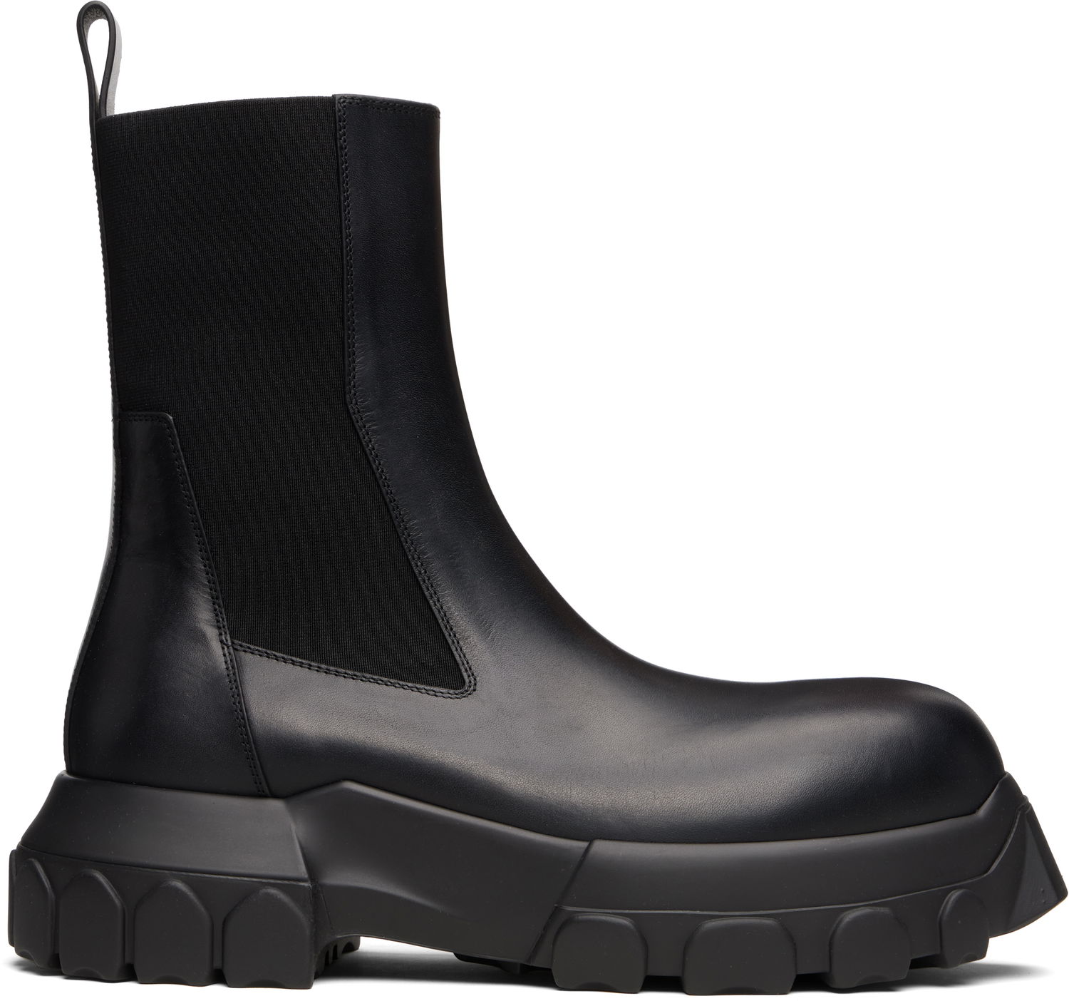 Tenisky a topánky Rick Owens Rick Owens Concordians Beatle Bozo Tractor Chelsea Boots Čierna | RU02E1881 LGE, 0