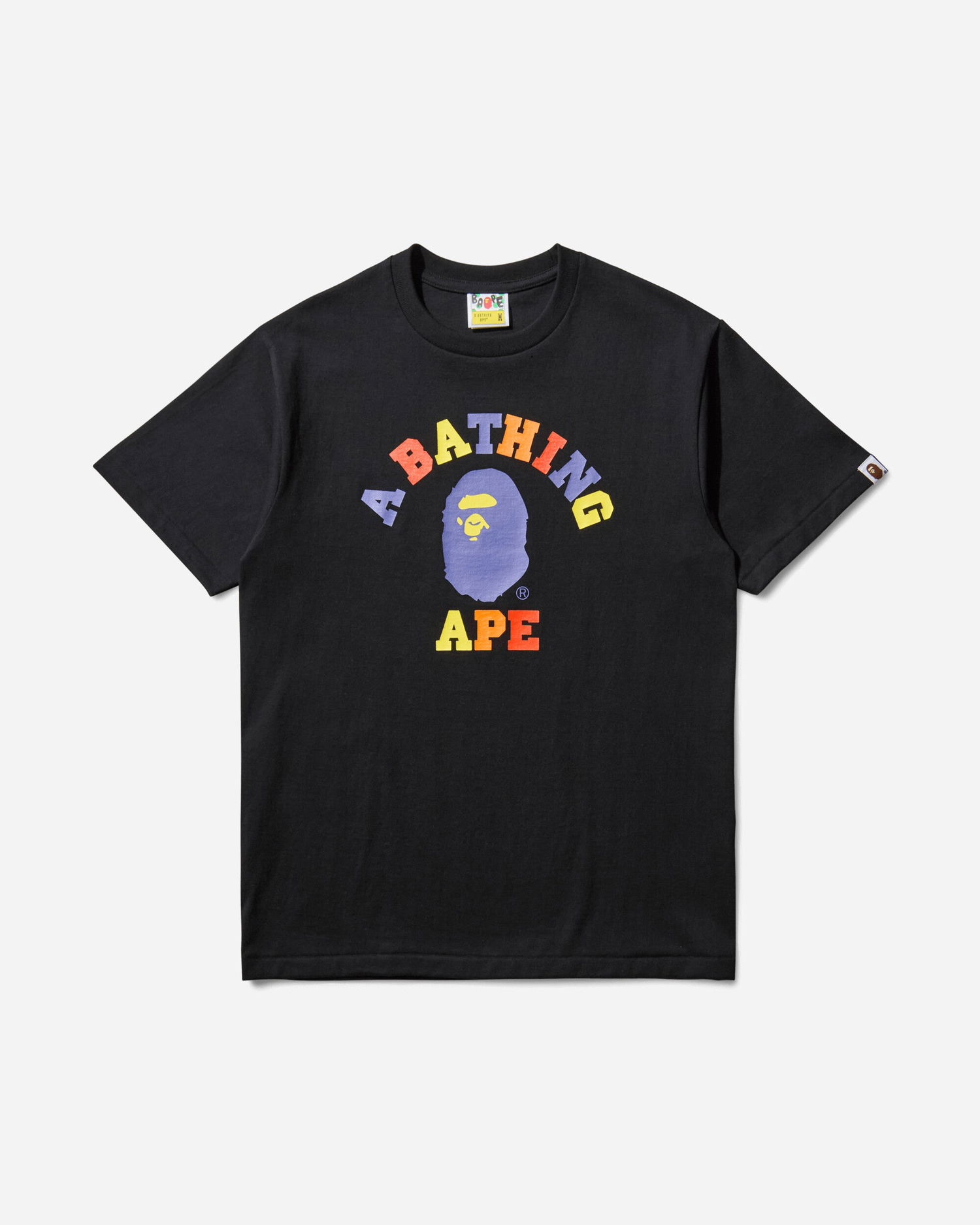 Tričko BAPE College T-Shirt Čierna | 1L30110019 BLACK, 1