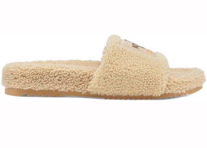 Tenisky a topánky Gucci The North Face x Merino Wool Slides Beige Béžová | 679907 DEB00 9556, 0
