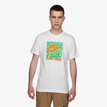 Tričko Nike Graphic Print T-Shirt Biela | FB9815-100, 4