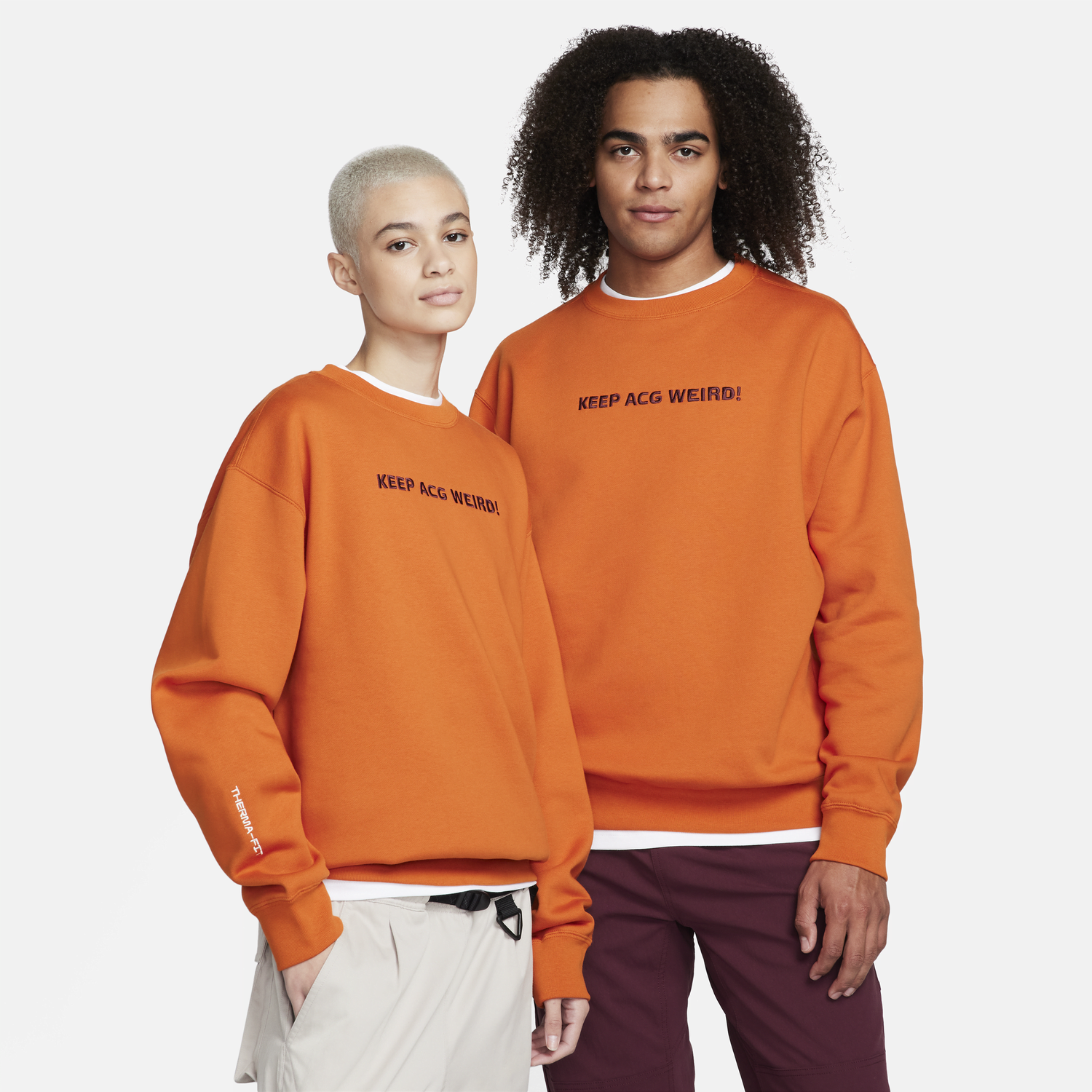 Mikina Nike ACG Therma-FIT Fleece Hoodie Oranžová | FD9849-893, 0