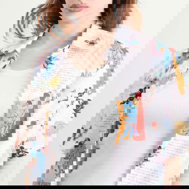 Košeľa Ahluwalia Kada Printed Short Sleeve Shirt Rôznofarebný | M-AHLU-TO029-SS26-FA253-MU, 5