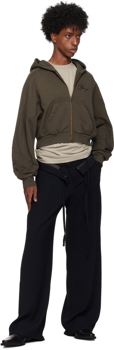 Nohavice Ottolinger Ottolinger Double Fold Suit Trousers Čierna | 1230801921, 3