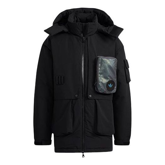 Parka adidas Originals Originals Hooded Down Jacket Čierna | H58058