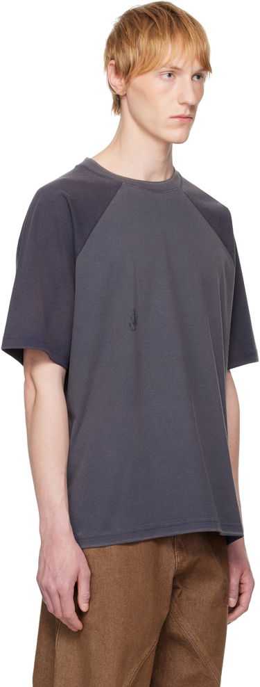 Tričko JW Anderson JW Anderson Garment Dye Oversized T-Shirt Šedá | JT0289-PG1800, 1