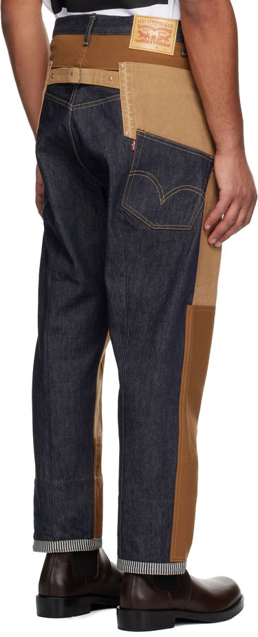 Džínsy Junya Watanabe Junya Watanabe Levi's Edition Paneled Workwear Jeans Hnedá | WP-P206-051, 2