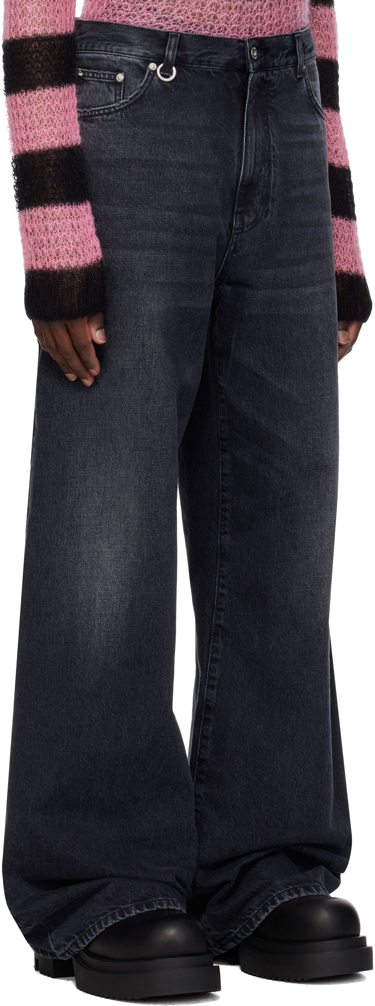 Džínsy We11done We11done Oversized Jeans Čierna | WD-DP0-25-397-M-BK, 1