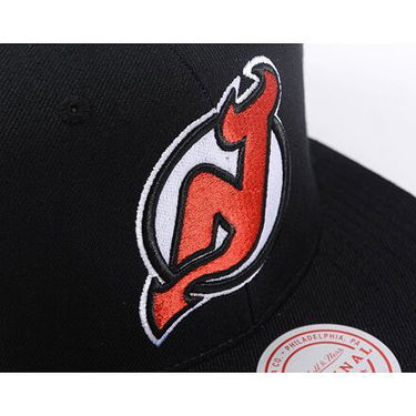 Šiltovka Mitchell & Ness New Jersey Devils Top Spot Snapback Čierna | HHSS6743-NJDYYPPPBLCK, 4