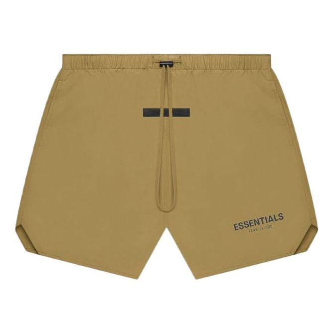 Šortky Fear of God Essentials Volley Shorts Béžová | FOG-FW21-027