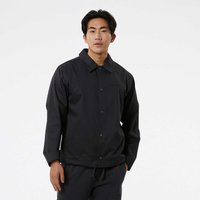 Bunda New Balance Athletics Nature State Coaches Jacket Čierna | MJ23552-blu, 0