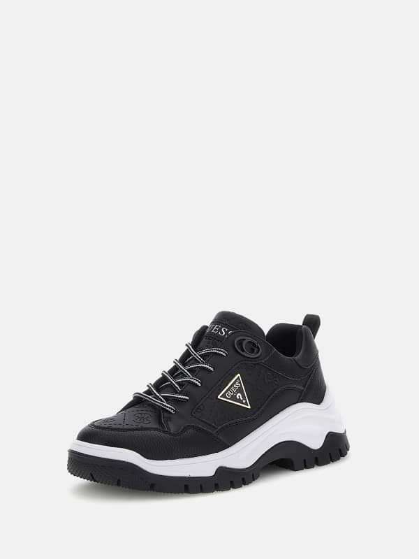 Oblečenie GUESS Zaylin 4G Logo Running Shoes Čierna | FLJZAYFAL12, 0