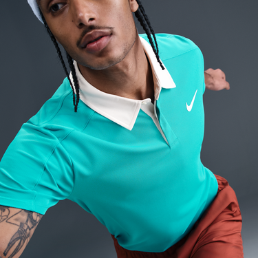 Polo tričko Nike NikeCourt Dri-FIT ADV Slam Tennis Polo Tyrkysová | FZ6931-345, 2