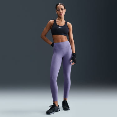 Legíny Nike Universa 7/8 Floral Print High-Waisted Mid-Support Leggings Fialová | HV1186-527, 2
