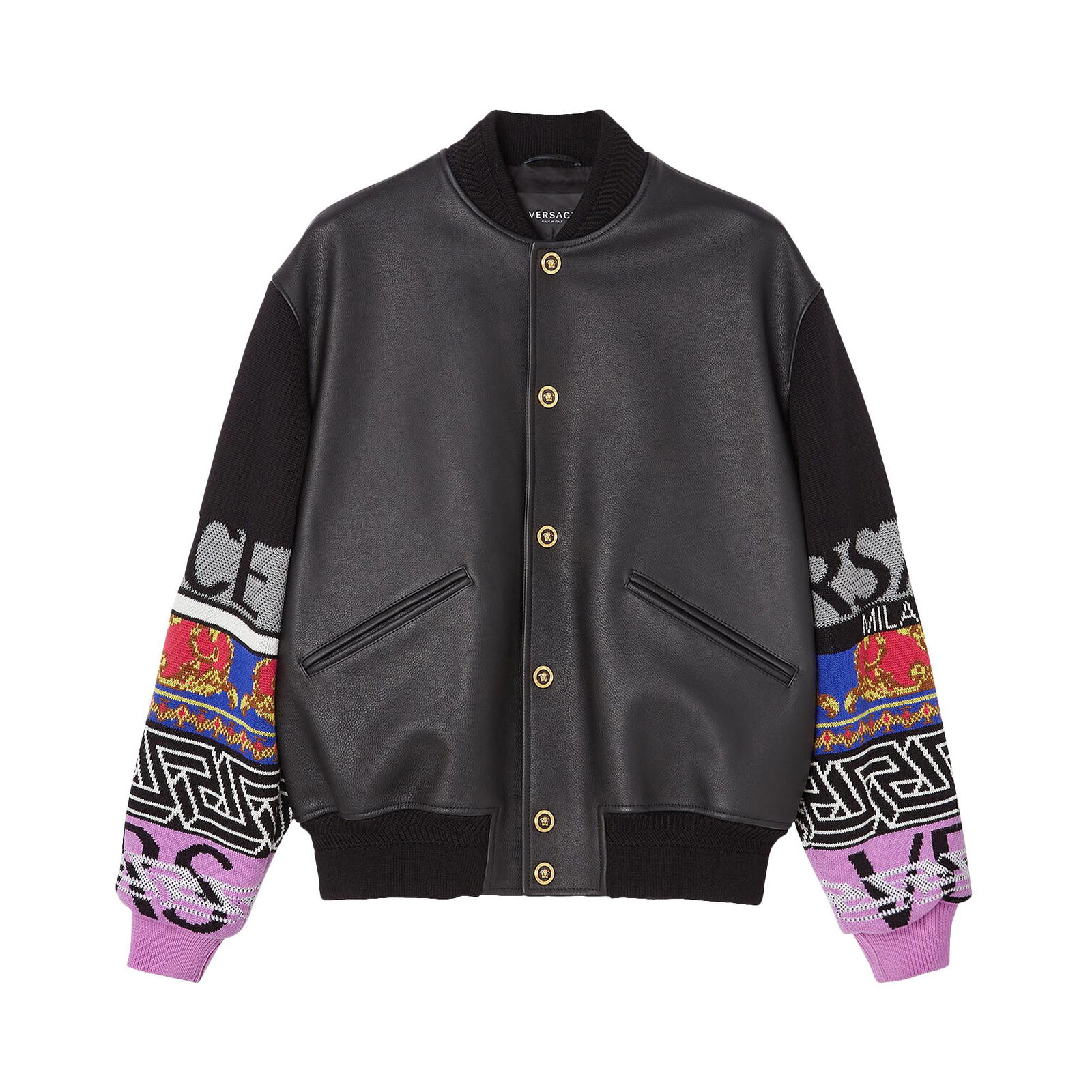 Bomber bunda Versace Medusa Renaissance La Greca Jacket 1006518 1A04535  2B070 | FLEXDOG