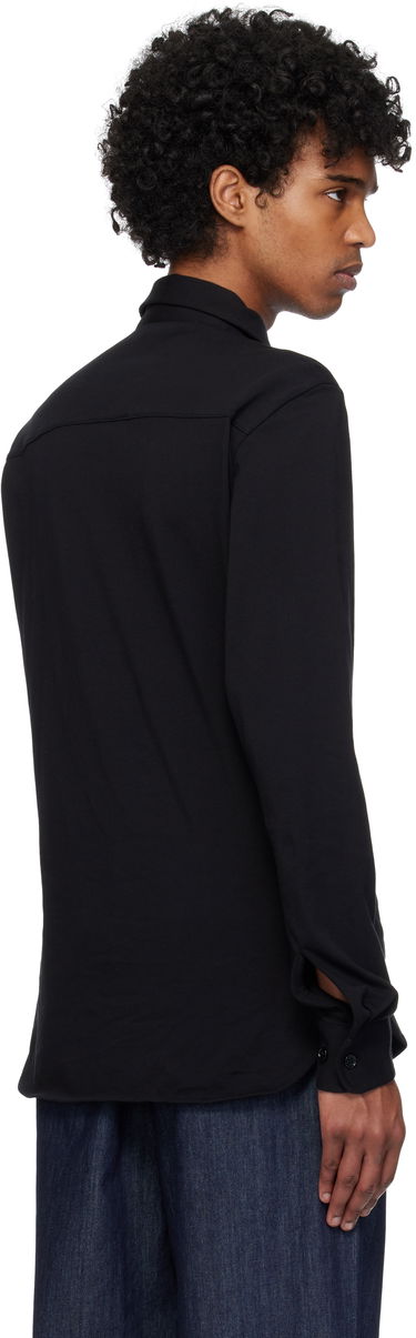 Košeľa Dries Van Noten Dries Van Noten Jersey Shirt Čierna | 251-021118-1603, 2