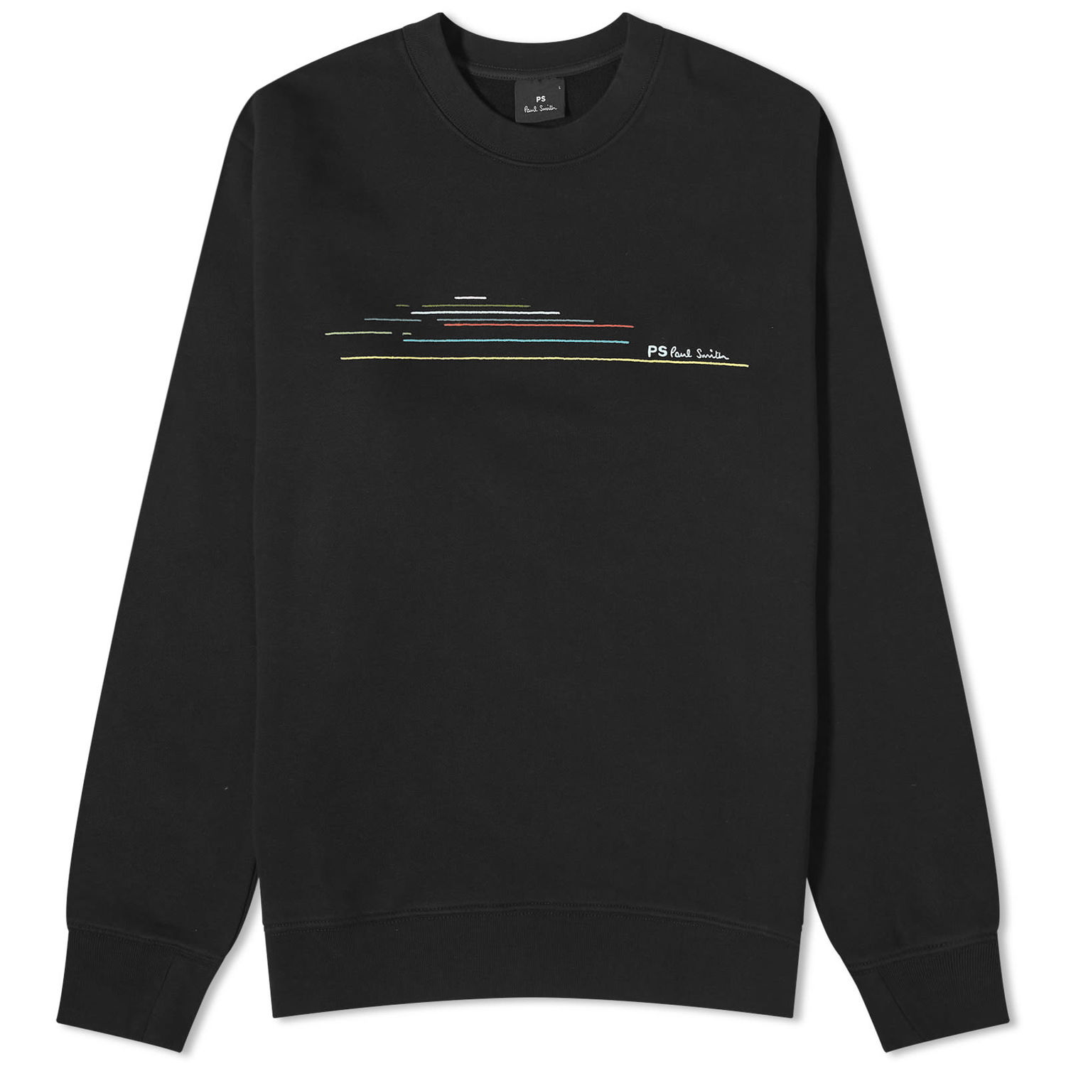 Sveter Paul Smith Paul Smith Embroidered Stripe Crew Sweat Čierna | M2R-027RE-MP4352-79, 1