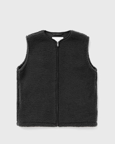 Vesta Samsoe Samsoe SAAUTUMNS Full-Zip Fleece Vest Čierna | F25300034-193916TCX, 0