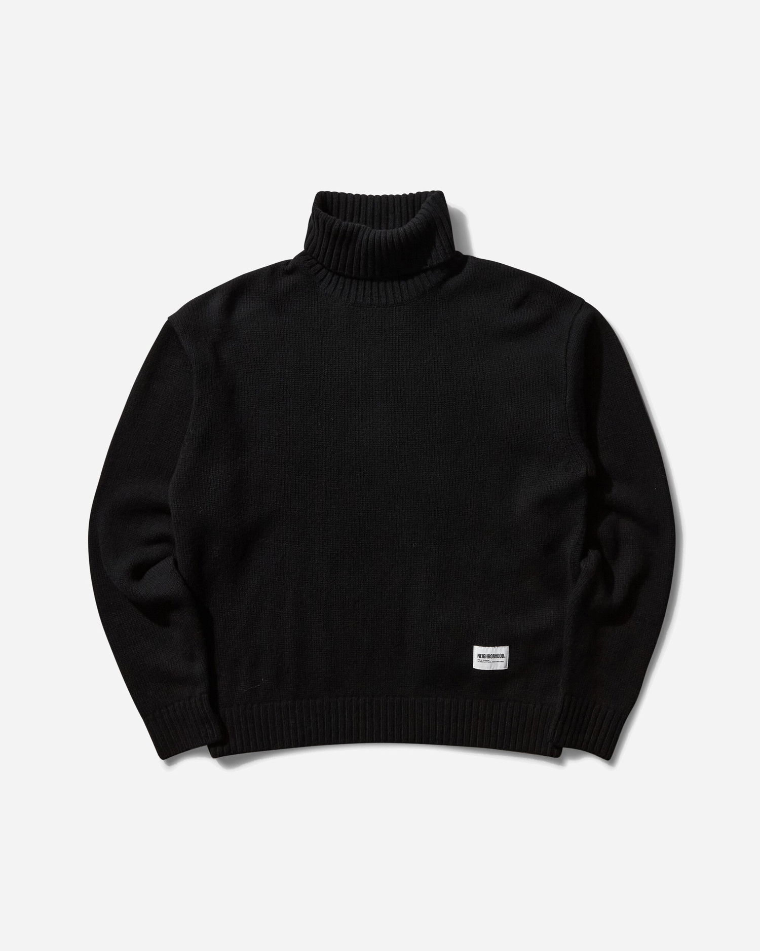 Sveter Neighborhood Turtleneck Sweater Čierna | 242FUNH-KNM02 BK, 1