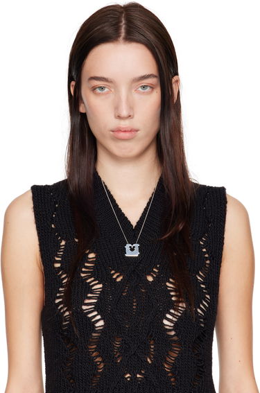 Náhrdelník OUR LEGACY OUR LEGACY Bread Clamp Pendant Necklace Metalická | A4248BSS, 1