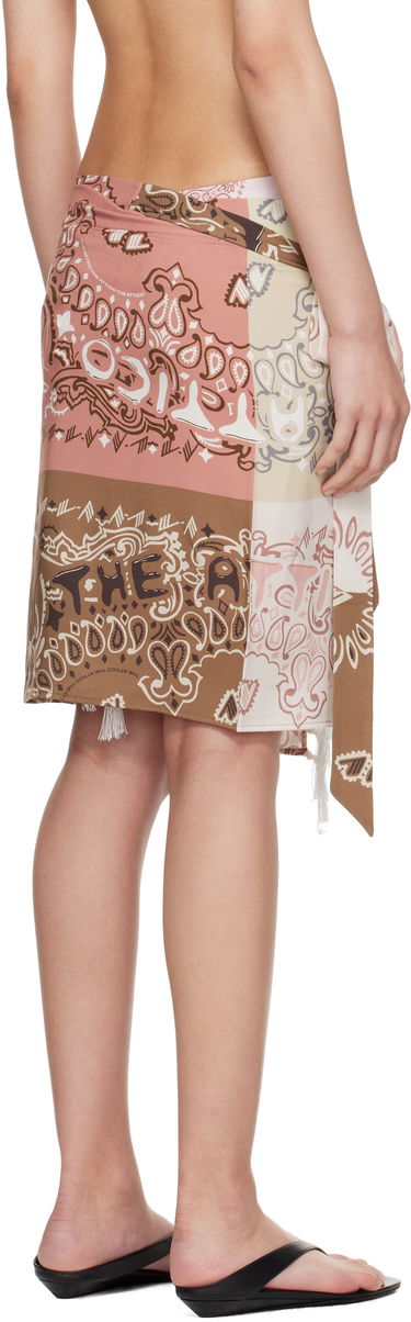 Sukňa The Attico The Attico Pareo Cover-Up Skirt Béžová | 250WCR00139 VVV091PR, 2