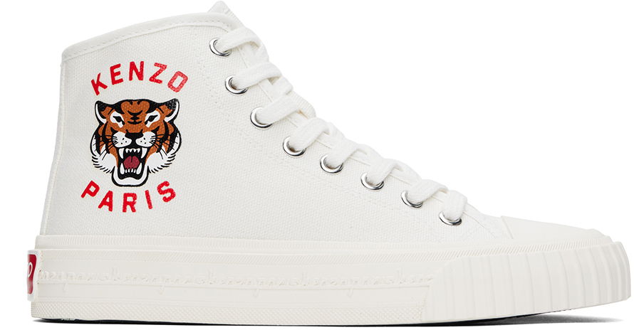 Tenisky a topánky KENZO Paris Foxy High Top "White" Béžová | FE52SN025F76, 0